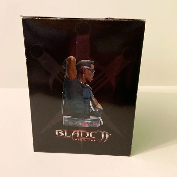 2002 Blade 2 Wesley Snipes Resin Bust Dynamic Forces Limited Edition 0543/1998 - Picture 15 of 16